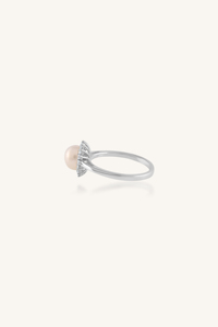 Anillo de Plata de Ley 92.5 con Perla Azul y Circonita Cúbica KLSR-11885 - Product Image 6