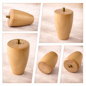 Wooden Furniture Legs Replacement <b>Sofa</b> Feet Natural Wood Cabinet <b>Table</b> Chair Legs Bulk Manufacturer - Product Image 6