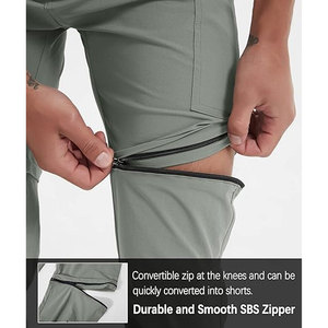 Pantalones Cargo de Algodón Suave con Múltiples Bolsillos, Convertibles y Desmontables, de Calidad Superior para Actividades al Aire Libre - Product Image 3