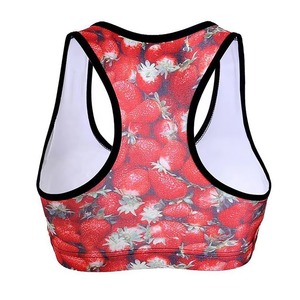 Women’s Padded Workout Crop Top – <b>Open</b> Back Athletic Sports <b>Bra</b>, Short Sleeve, Lightweight & Breathable for Gym & Fitness - Product Image 5