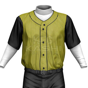 Uniforme de Béisbol Personalizado para Adultos, Conjunto de Camiseta y Pantalón con Nombre del Equipo, Logotipo y Número, Manga Corta, Secado Rápido, 100% Poliéster - Product Image 5