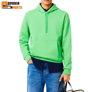 Sudadera con Capucha de Algodón 100% para Hombre, Gruesa, de Forro Polar, 380g, Diseño Casual Personalizado, Hombros Caídos, Estilo Urbano, Venta al por Mayor para Invierno - Product Image 4