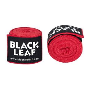 ผ้าพันมือชกมวย Black Leaf แบบกำหนดโลโก้เองได้ ขายส่ง ผ้าพันมือฝ้ายสำหรับชกมวยและฝึกซ้อมฟิตเนส - Product Image 5