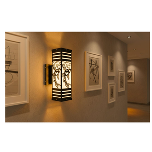 Square / Rectangular Wall <b>light</b> Viet Nam CM Decor steel/inox Living Room / Bedroom / Hallway 100 lm/W 3500K (Warm White) LED - Product Image 1