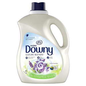 Suavizante de Telas Líquido Downy Nature Blends, 120 Lavados, 103 Fl oz, Fragancia Miel y Lavanda, Suavizante Líquido para Ropa - Product Image 1