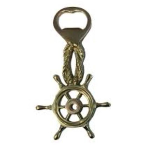 Vintage Metal <b>Ships</b> <b>Wheel</b> Bottle Opener Wholesale Nautical Theme Metal Beer Cap Lifter Marine Souvenir Barware Gift Custom Logo - Product Image 1