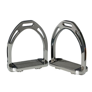Estribos de Seguridad Reutilizables de Acero Inoxidable Ligeros de Primera Calidad para Montar a Caballo, Saltos y Doma, Compatibles con Montar a Caballo al Estilo Occidental e Inglés - Product Image 4