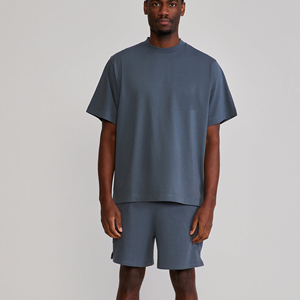 Conjunto de Pantalones Cortos Deportivos Elásticos en Cuatro Direcciones, Transpirables y de Secado Rápido, de Poliéster para Verano, para Hombre, Venta al Por Mayor Personalizada - Product Image 5