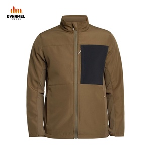 Mens Winter Softshell Windbreaker Jackets Water-Resistant Fleece Golf Coat <b>Cycling</b> Winter Thermal Coat Softshell Tactical Jacket - Product Image 1