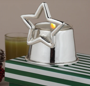 Silver-Plated Star <b>Tea</b> <b>Light</b> <b>Holder</b> - Product Image 1