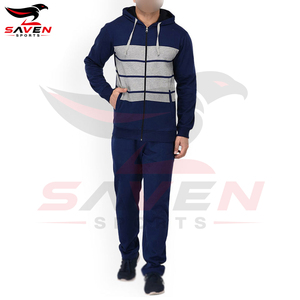 Ensemble de survêtements de sport pour hommes à séchage rapide, coupe compressive, respirant, en polyester, pour l'entraînement et le jogging, vente en gros - Product Image 3