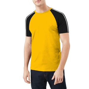 Men's 100% Cotton Breathable Gym Training <b>Top</b> O-Neck Casual Sportswear Anti-wrinkle with Light Feature T Shirts Customized - Product Image 1