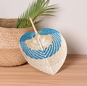 Éventail en bambou artisanal de qualité supérieure, éventail traditionnel tissé pour se rafraîchir, en provenance du Vietnam - Product Image 5