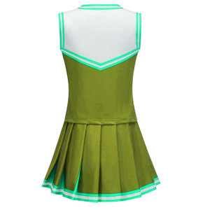 Uniforme de cheerleading pour femmes Solid Trader de haute qualité, confort ultime, ajustement dynamique, respirant, coutures renforcées - Product Image 2