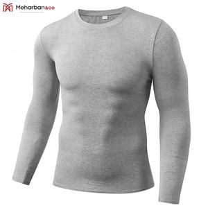 Professional High Quality Solid Lined Design Customized <b>Men</b> <b>Rash</b> <b>Guards</b> - Product Image 2