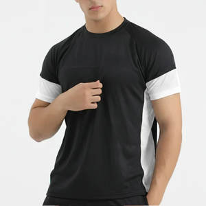 T-shirt de musculation confortable à coupe ample de couleur unie, idéal pour l'entraînement – Prix de gros direct usine – Offre spéciale - Product Image 1