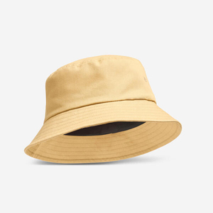 Chapeau Bob en Toile de Coton Jaune Unisexe Couleur Unie Décontracté Printemps Été pour Adulte - Product Image 2