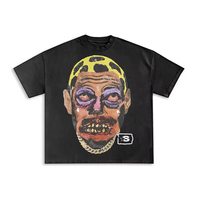 T-shirt à manches courtes col rond pour homme, en molleton 100% coton tricoté, coupe classique, longueur standard, qualité supérieure, personnalisable par le fabricant