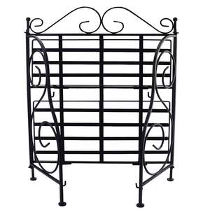 Estante Plegable de 2 Niveles, Color Negro, para Cocina y Baño, Almacenamiento de Cocina, Encimera RT - Product Image 4