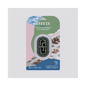 BREEZE น้ำหอมปรับอากาศสำหรับตู้รองเท้า กลิ่นยูคาลิปตัส เกลือทะเล ควบคุมกลิ่นไม่พึงประสงค์สำหรับชั้นวางรองเท้า - Product Image 1