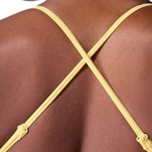 Custom Logo <b>Yellow</b> Sports Bra Women Scoop Neck Thin Strap Seamless Workout <b>Crop</b> <b>Top</b> Fitness Gym Activewear Wholesale - Product Image 5