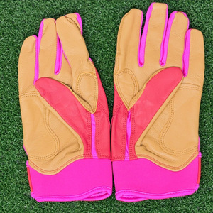 Gants de frappe en polyester/coton rose et vert, rembourrés, avec fermeture auto-agrippante, unisexe adulte, gauche, XL, XXL, équipement d'entraînement - Product Image 6
