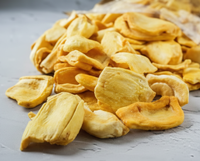 Gezonde HP Valia Jackfruit Snack Biologisch Non-GMO Zoete Knapperige Lichtgewicht Vacuümverpakte Bulk FD Gesneden 100% Natuurlijk Exportkwaliteit Gedroogd