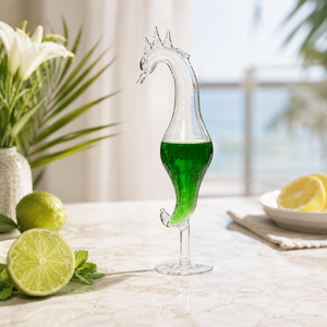 Verres à cocktail modernes en borosilicate transparent de 330 ml, faits à la main, écologiques, multifonctionnels, faciles à nettoyer, sans plomb, coupe Martini - Product Image 1