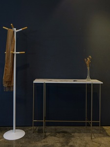 ห้องนั่งเล่นไม้ที่ทันสมัยเสื้อต้นไม้ยืนสำหรับเฟอร์นิเจอร์บ้าน - Product Image 6