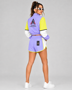 Ensemble coupe-vent pour femme de qualité supérieure, veste et short élégants, légers et confortables, vêtements de sport - Product Image 4