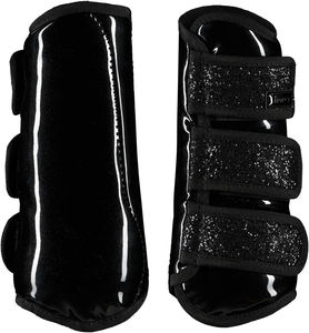 Nouvelles bottes d'équitation confortables, protections pour les tendons et protections personnalisées de style équestre. - Product Image 1