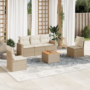 Ensemble de canapés de jardin beige - Product Image 1