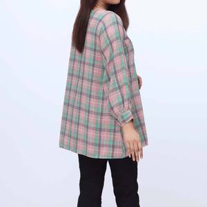 1PC Flanelle Damier Top PW3080 Robes de Cocktail Élégantes - Product Image 1