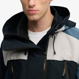 <b>Outdoor</b> <b>Hiking</b> <b>Clothing</b> Windbreaker Jacket Custom Screen Printing Lightweight Breathable Travel Jacket for Casual Fashion Wholes - Product Image 5
