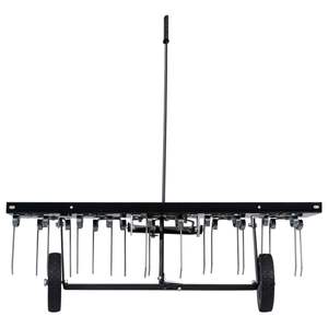 Escarificador Industrial Rectangular Grande de Acero Negro, Pieza y Accesorio para Cortadora Industrial - Product Image 3