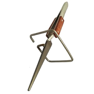 SUNTOOLS/STIPL Petite pince à souder droite en acier, outil de préhension pour bijoux, modèle 585(I), formes irrégulières - Product Image 2