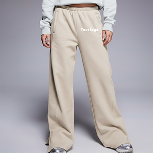 Pantalon de survêtement ample et respirant pour femme, avec bande latérale, style streetwear, idéal pour l'entraînement et en promotion en ligne - Product Image 2