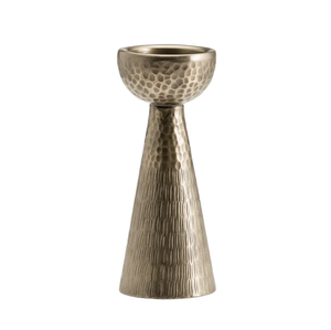 Best Quality Candle Stand For Home Decor Brass Antique Finish <b>Hammered</b> Candle <b>Holder</b> Casted Aluminium Handmade Customized - Product Image 1