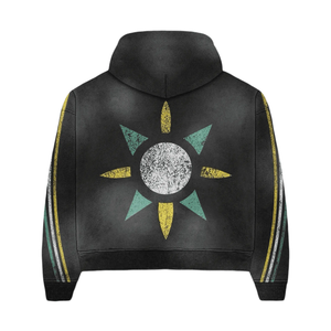 Conjunto de chándal acampanado de invierno personalizado para hombre, talla grande, estilo urbano, con sudadera con capucha 3D y jogger, con bajo sin rematar y gráficos. - Product Image 3