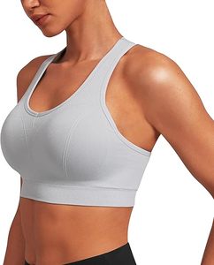 Soutien-gorge de sport dos nageur pour femme, conçu pour les entraînements à fort impact et offrant un soutien maximal - Product Image 1