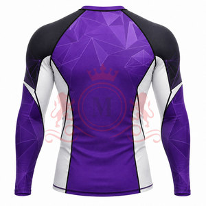 Flexible <b>Compression</b> <b>Shirt</b> With Soft Touch Material Rash Guard For Active Lifestyle Rash Guard - Product Image 3