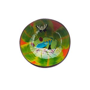 Nouveauté bol en noix de coco laqué de haute qualité ustensiles de cuisine en cristal moderne décor à la maison Souvenirs Camping cuillère utilisation Vietnam - Product Image 6