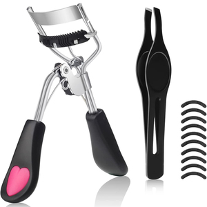 Wholesale Stainless Steel Black Color Coated Eyelash <b>Curlers</b> Eye Curling Clip Beauty Tool Professional Stylish <b>Lashes</b> <b>Curler</b> - Product Image 1