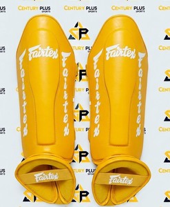 Espinilleras Fairtex de Primera Calidad para Muay Thai, Ligeras y Duraderas, para Competencia de Kickboxing, Espinilleras de Cuero Genuino para Entrenamiento - Product Image 5
