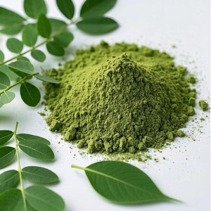 Poudre de feuilles de Moringa pure pour applications alimentaires naturelles, poudre de feuilles finement broyée pour la vente en gros et la fourniture commerciale - Product Image 1