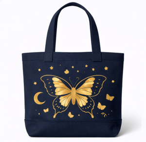 Wholesale COTTON FIELD High Quality Silk Screen Printed Fashion Handbag Promotional Natural Cotton Canvas <b>Folding</b> Tote <b>Bags</b> - Product Image 1