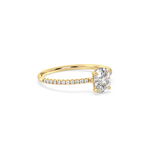 Bague d'anniversaire pour femme REYES Manufacturer, or massif 14 carats, diamant HPHT CVD cultivé en laboratoire, bijoux fins de luxe pour mariage - Product Image 3