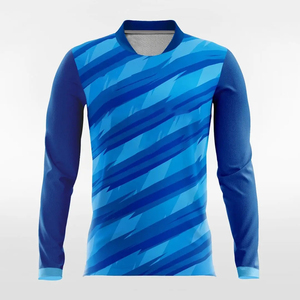 เสื้อเจอร์ซีย์ซับลิเมชั่นสั่งทำพิเศษสำหรับผู้ชาย คุณภาพเยี่ยม ระบายอากาศได้ดี แขนยาว ผลิตจากโพลีเอสเตอร์ 100% แห้งเร็ว ปรับแต่งได้ - Product Image 1