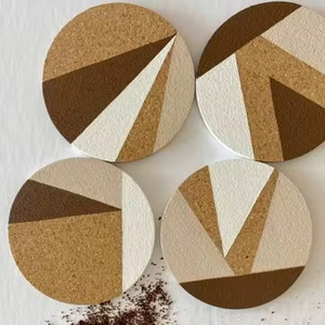 Luxury Design Resin Inlay Coaster <b>Set</b> MDF Coaster Resin Coaster MDF Resin Inlay Coaster Place Mats at at low factory Price - Product Image 1
