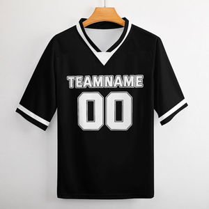 Camiseta de Rugby al por Mayor 100% Poliéster, Uniforme de Rugby con Logotipo y Número de Equipo Personalizados, Uniforme de Liga de Fútbol, Ropa Deportiva - Product Image 4